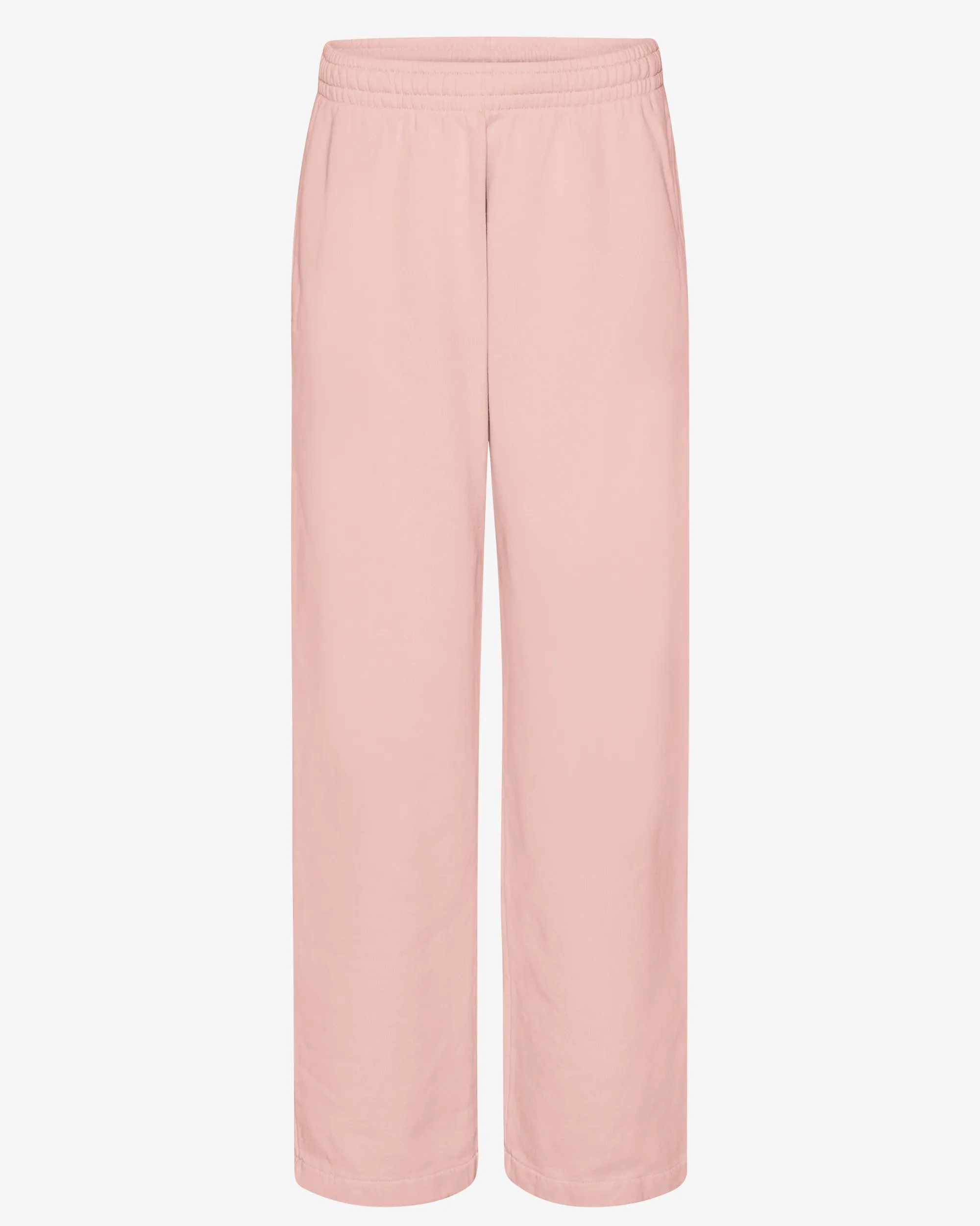 Organic Straight Leg Sweatpants - Faded Pink