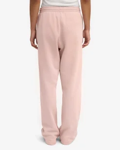 Organic Straight Leg Sweatpants - Faded Pink