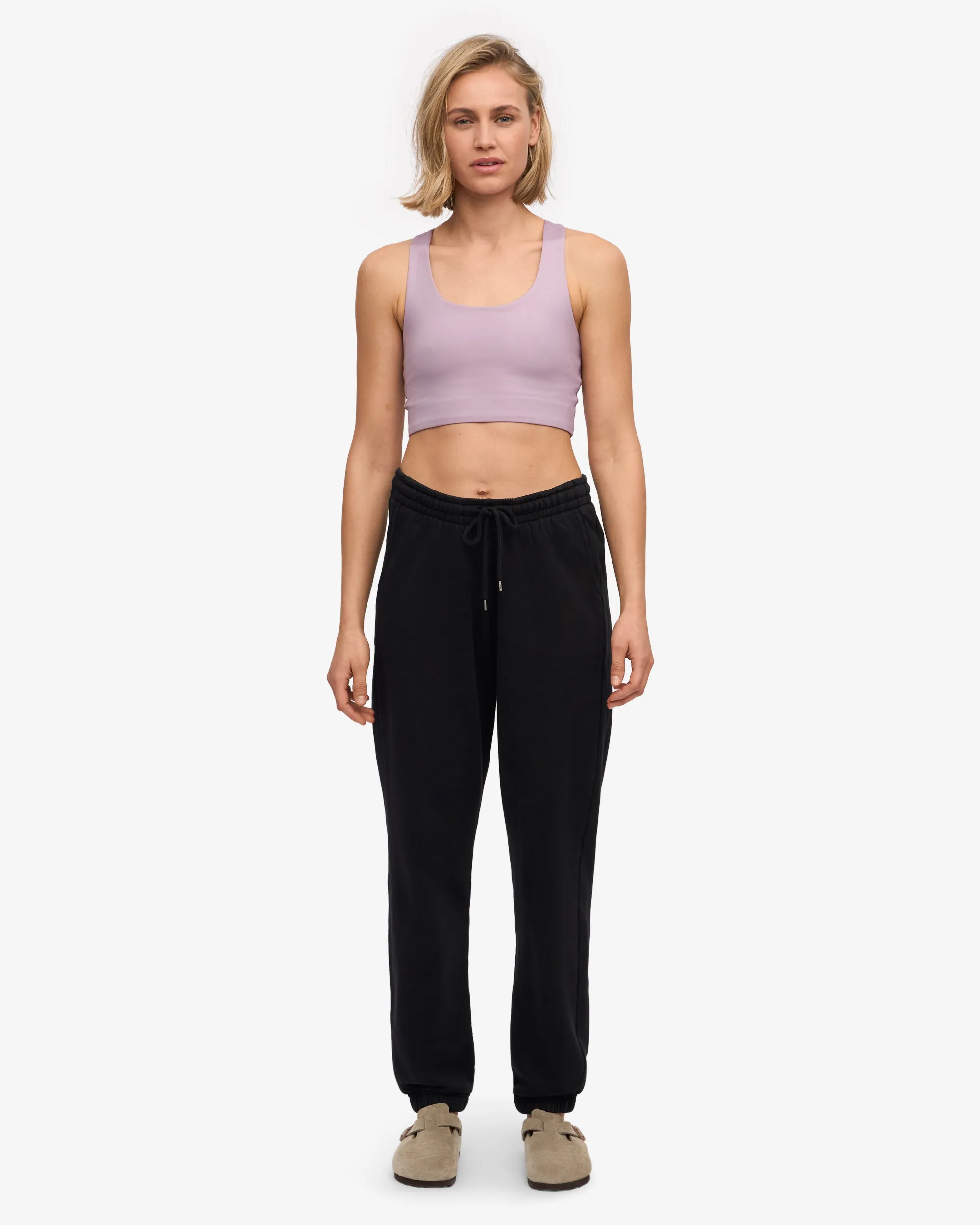 Organic Sweatpants - Deep Black