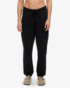 Organic Sweatpants - Deep Black