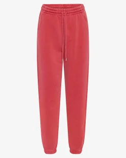 Organic Sweatpants - Faded Red