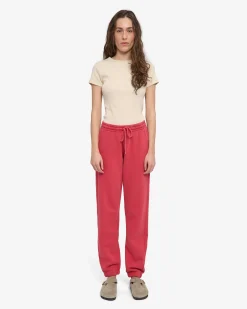 Organic Sweatpants - Faded Red