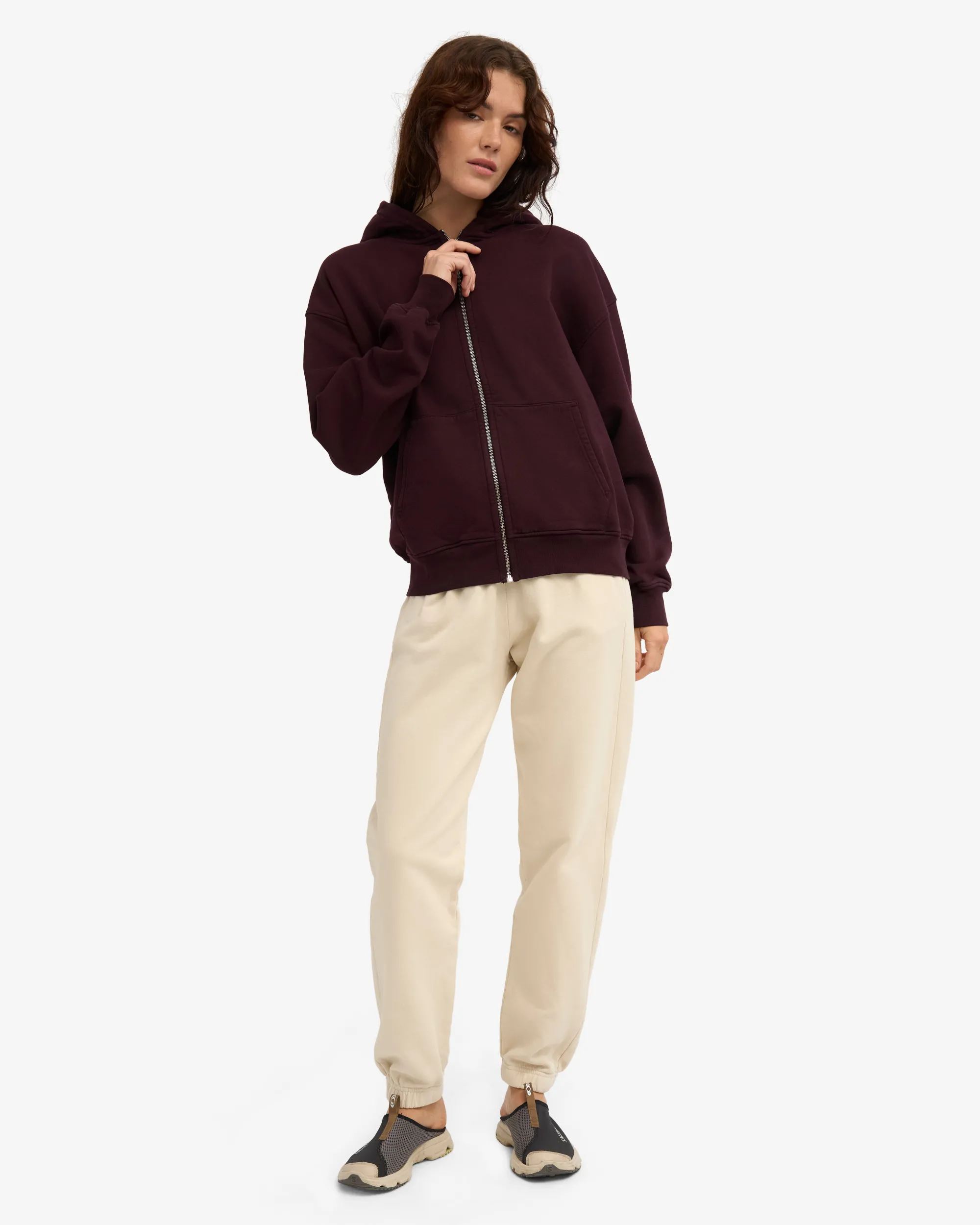 Organic Sweatpants - Ivory White
