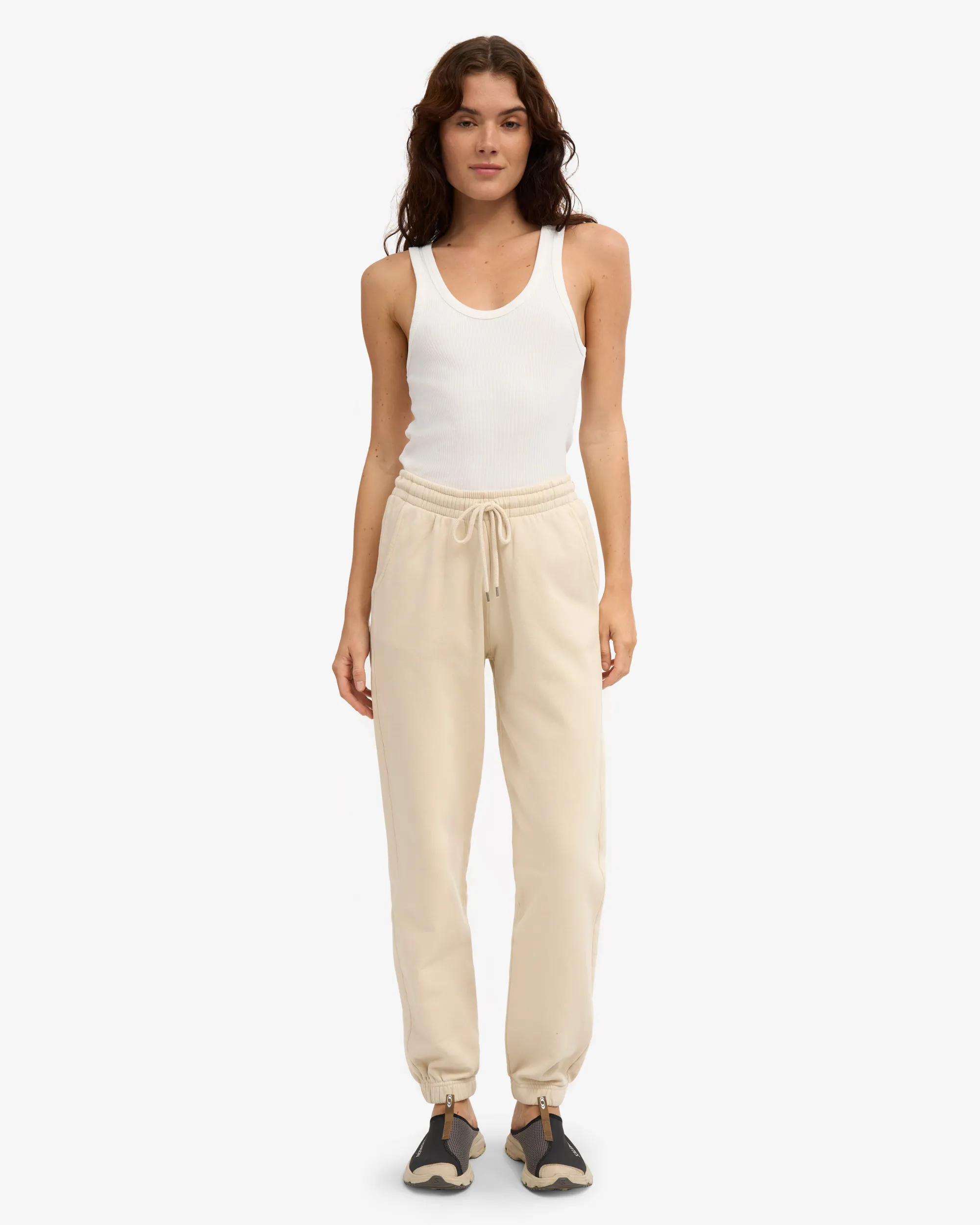 Organic Sweatpants - Ivory White