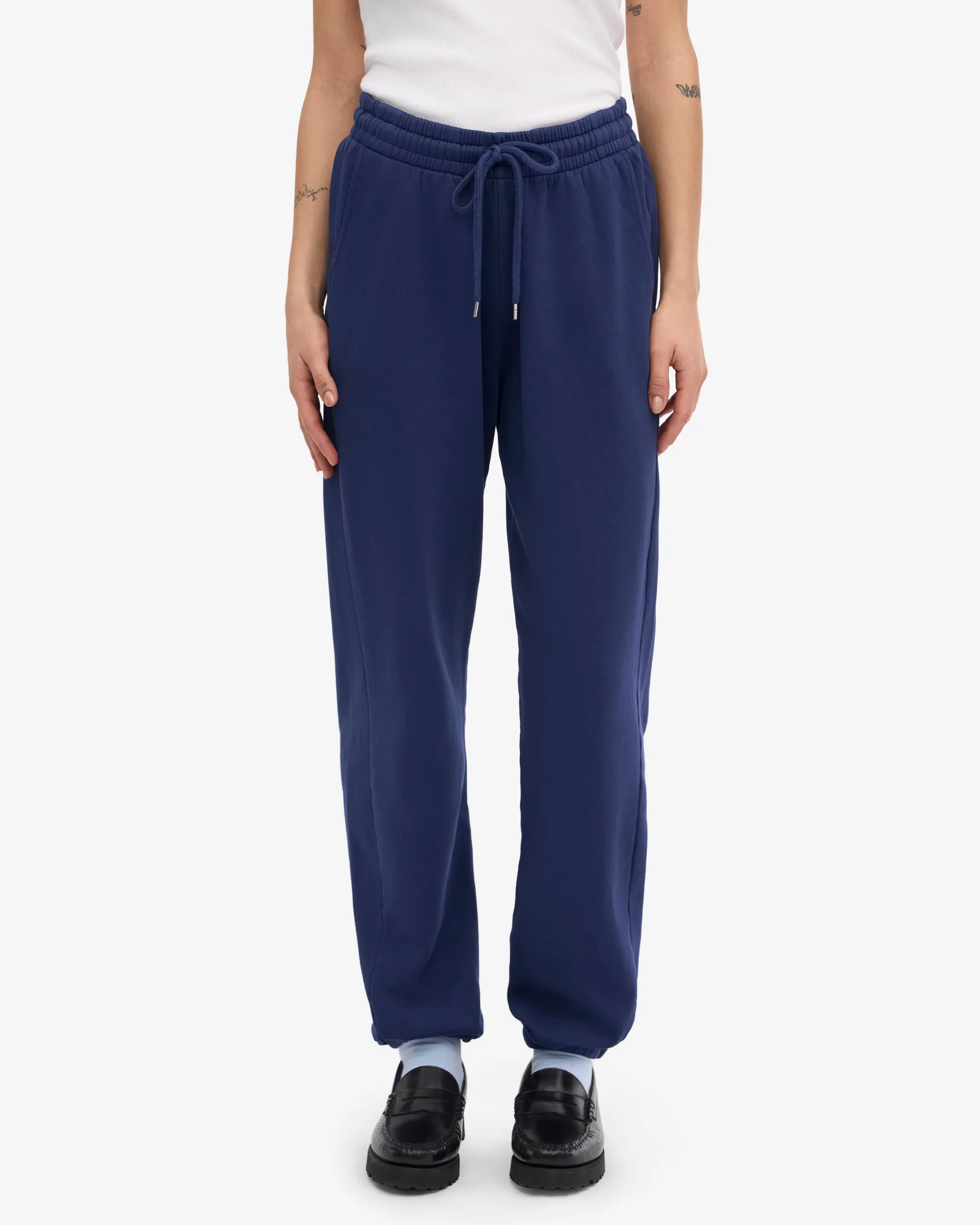 Organic Sweatpants - Marine Blue