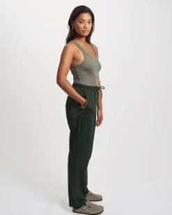 Organic Twill Pants - Hunter Green