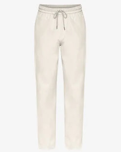 Organic Twill Pants - Ivory White