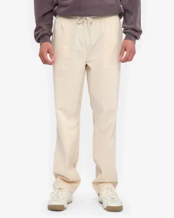 Organic Twill Pants - Ivory White