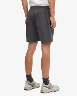 Organic Twill Shorts - Lava Grey & Dusty Olive (2-Pack)