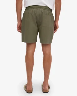 Organic Twill Shorts - Lava Grey & Dusty Olive (2-Pack)