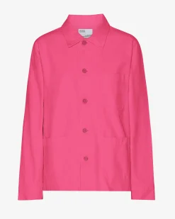 Organic Workwear Jacket - Bubblegum Pink