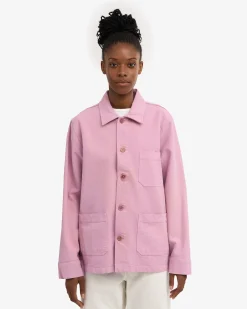 Organic Workwear Jacket - Cherry Blossom