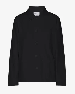 Organic Workwear Jacket - Deep Black