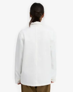 Organic Workwear Jacket - Optical White