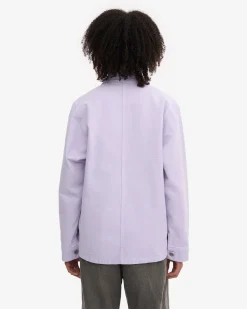 Organic Workwear Jacket - Soft Lavender