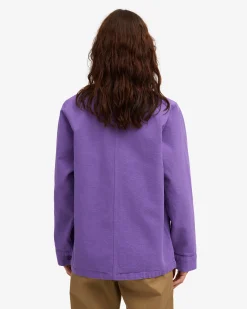 Organic Workwear Jacket - Ultra Violet