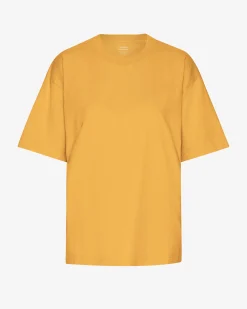 Oversized Organic T-Shirt - Burned Yellow