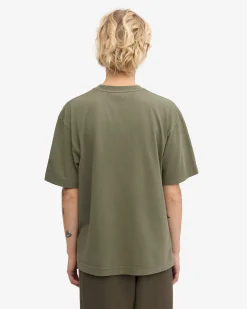 Oversized Organic T-Shirt - Dusty Olive