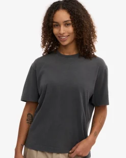 Oversized Organic T-Shirt - Faded Black (3-Pack)