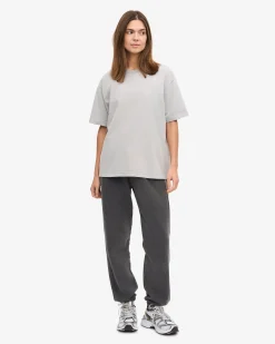 Oversized Organic T-Shirt - Faded Grey