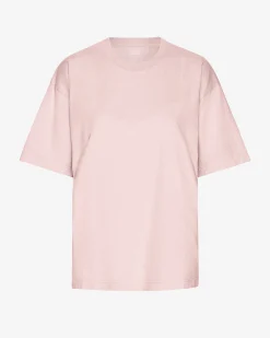 Oversized Organic T-Shirt - Faded Pink