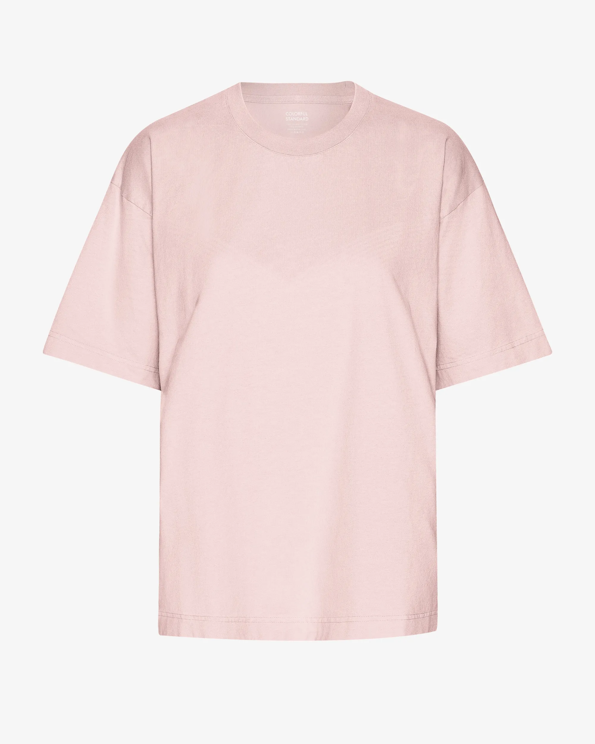 Oversized Organic T-Shirt - Faded Pink