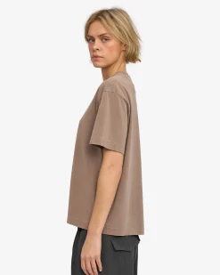 Oversized Organic T-Shirt - Faded Khaki