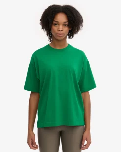 Oversized Organic T-Shirt - Kelly Green