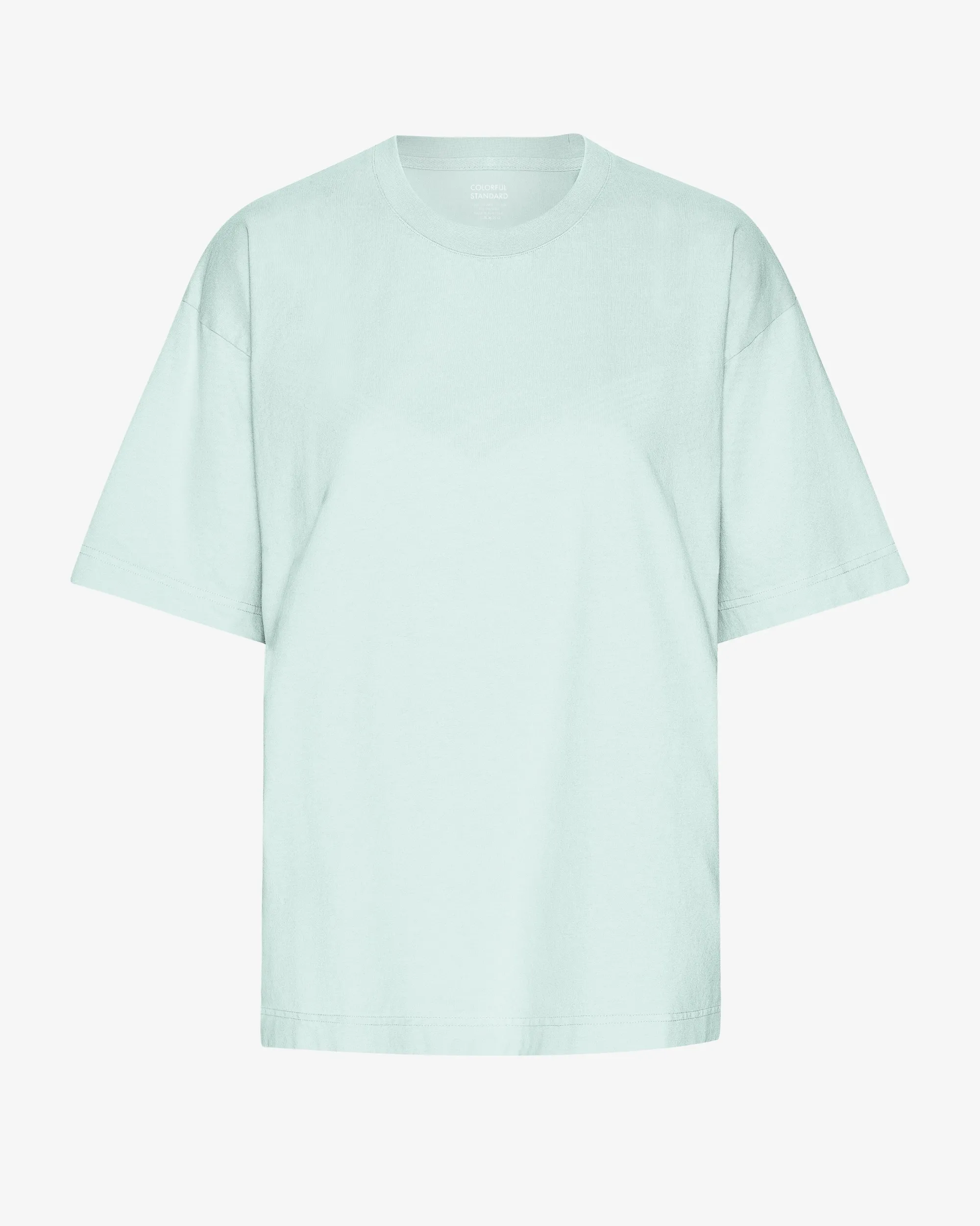 Oversized Organic T-Shirt - Light Aqua