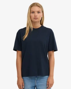 Oversized Organic T-Shirt - Navy Blue (3-Pack)