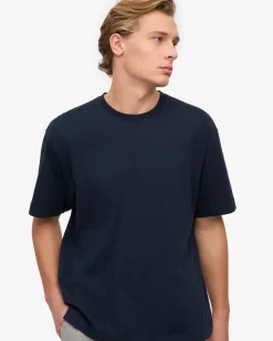 Oversized Organic T-Shirt - Navy Blue (3-Pack)