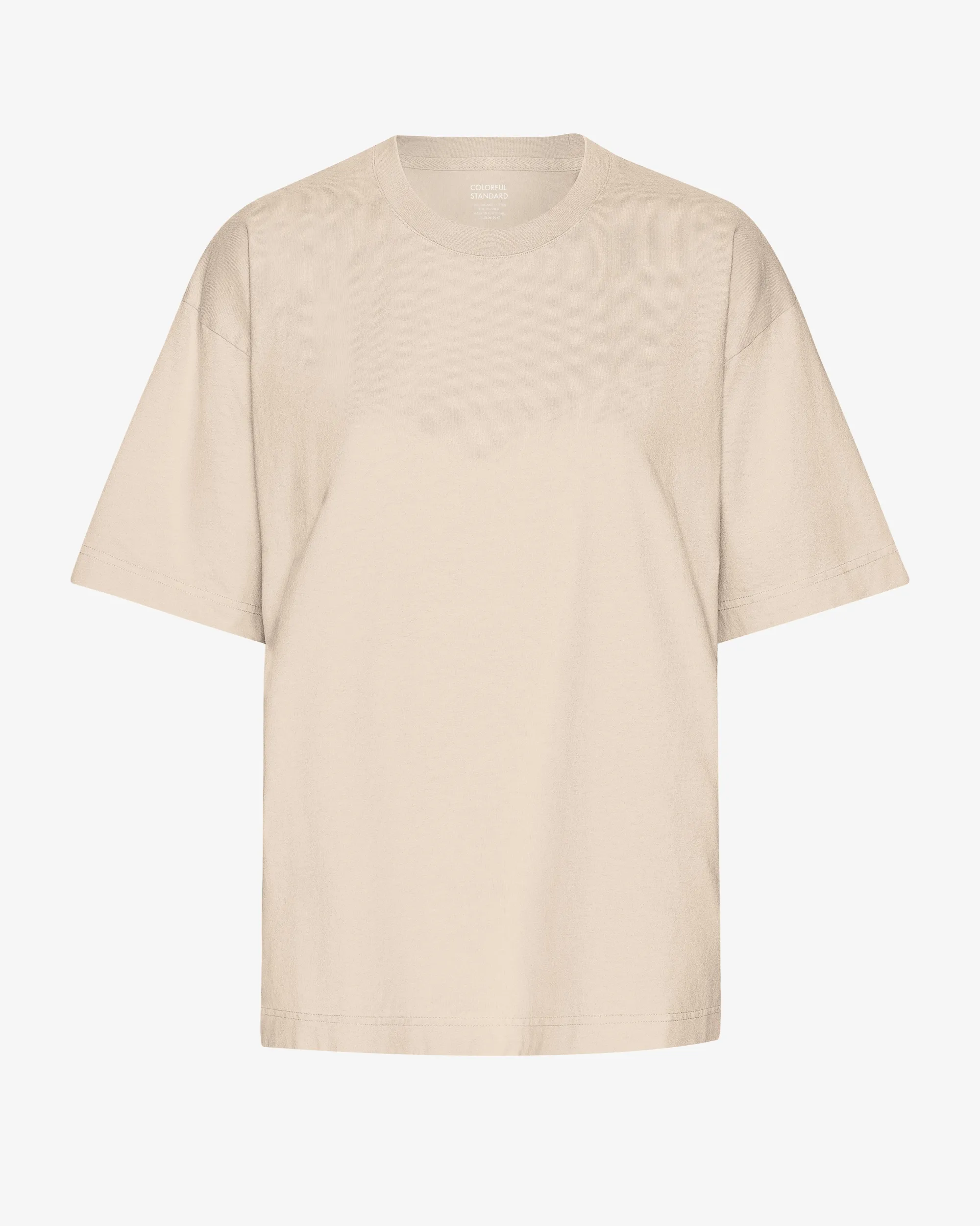 Oversized Organic T-Shirt - Oyster Grey