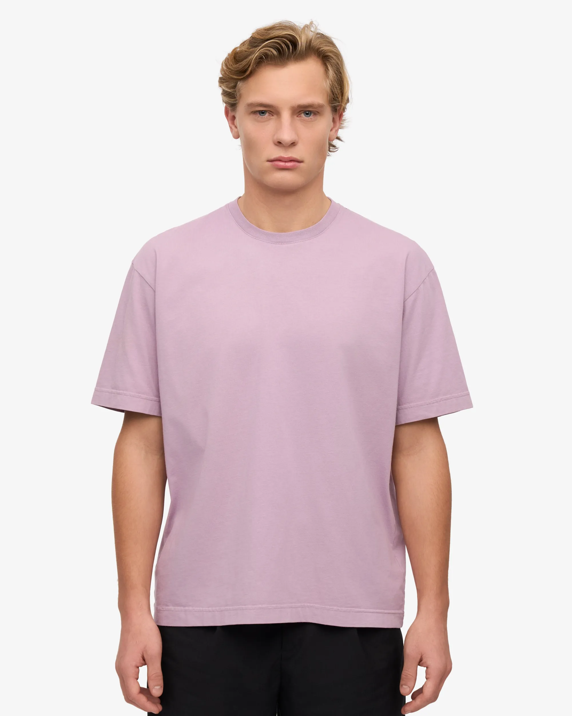 Oversized Organic T-Shirt - Pearly Purple