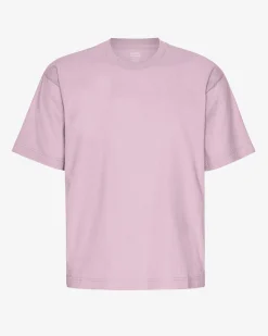 Oversized Organic T-Shirt - Pearly Purple