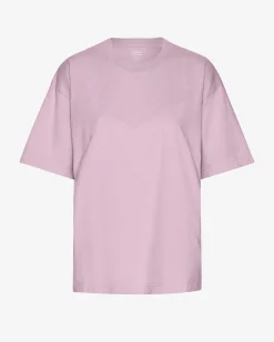 Oversized Organic T-Shirt - Pearly Purple