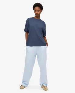 Oversized Organic T-Shirt - Petrol Blue (3-Pack)