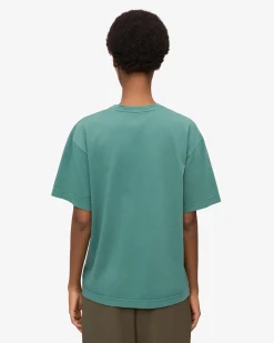 Oversized Organic T-Shirt - Pine Green