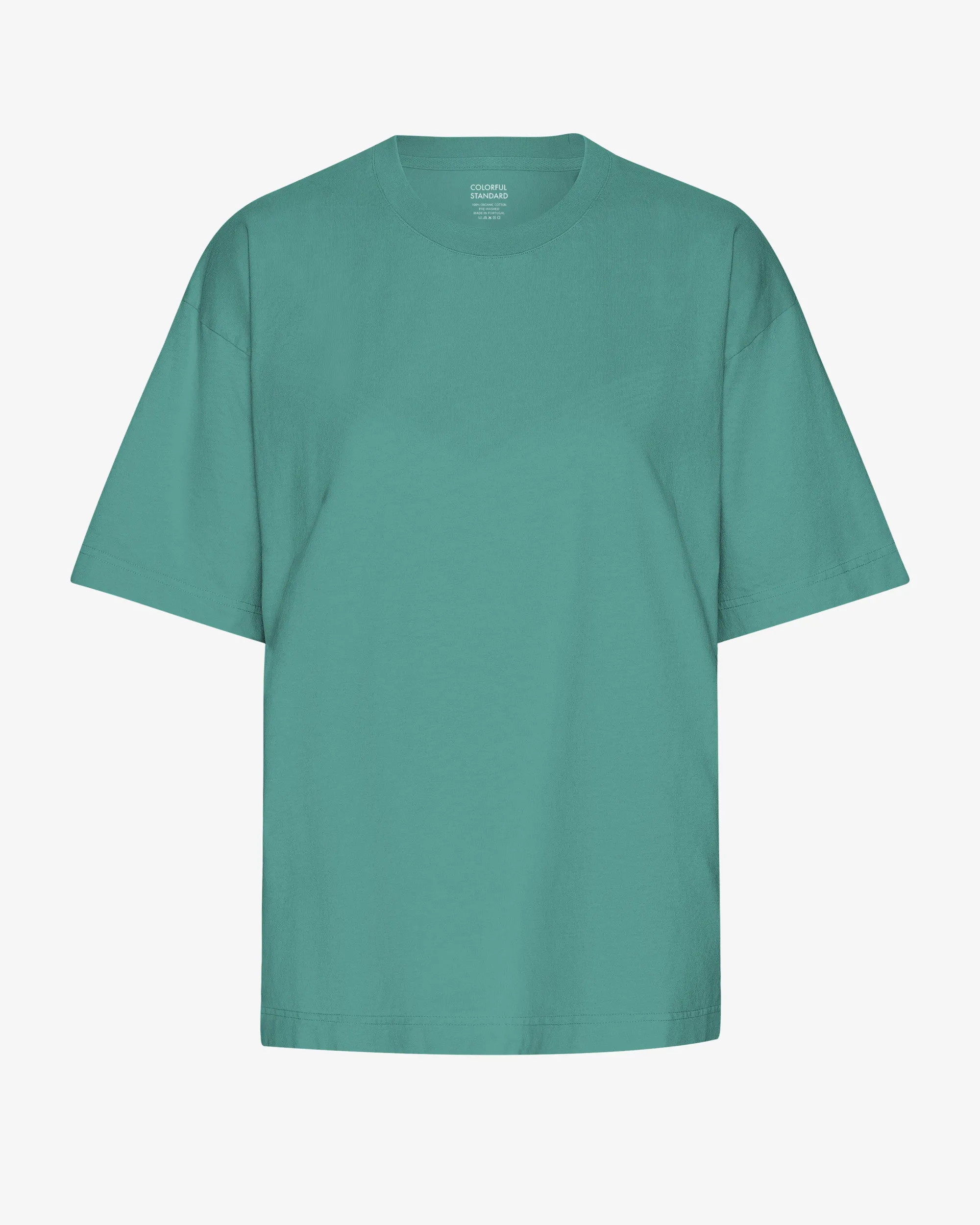Oversized Organic T-Shirt - Pine Green