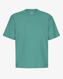 Oversized Organic T-Shirt - Pine Green