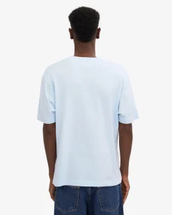 Oversized Organic T-Shirt - Polar Blue