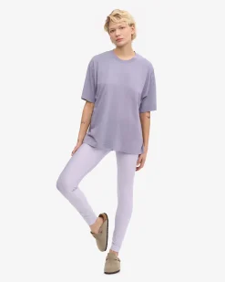 Oversized Organic T-Shirt - Purple Jade