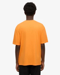 Oversized Organic T-Shirt - Sunny Orange