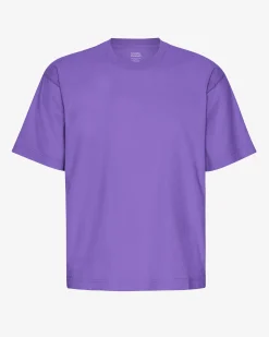 Oversized Organic T-Shirt - Ultra Violet