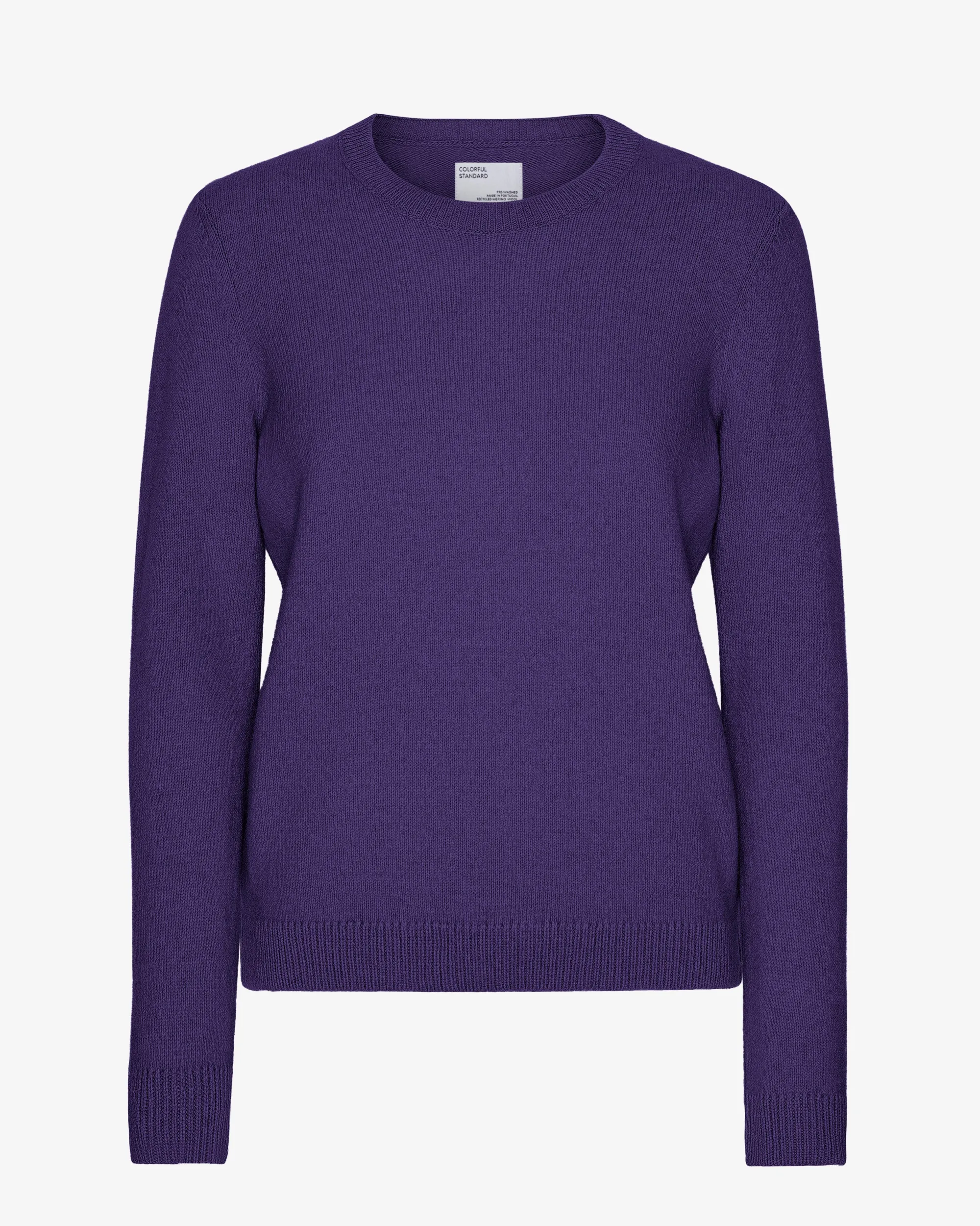 Women Classic Merino Wool Crew - Ultra Violet