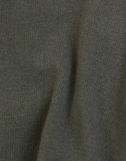 Women Classic Merino Wool Crew - Dusty Olive