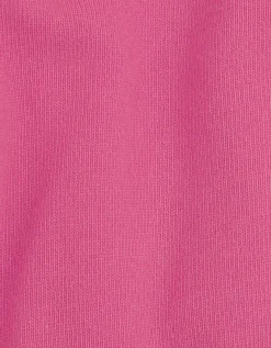 Women Classic Merino Wool Crew - Bubblegum Pink