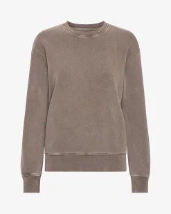 Women Classic Organic Crew - Faded Khaki