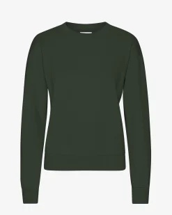 Women Classic Organic Crew - Hunter Green