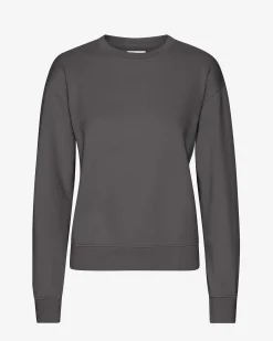 Women Classic Organic Crew - Lava Grey