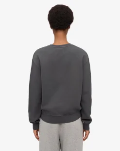 Women Classic Organic Crew - Lava Grey